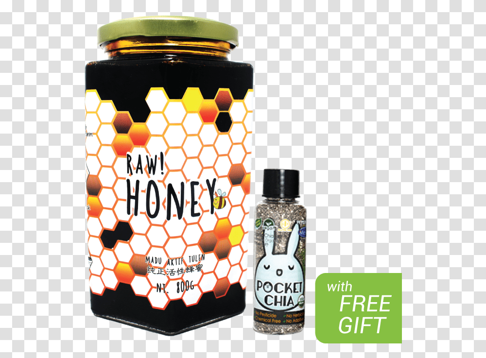 Love Earth Wild Honey, Bottle, Lamp, Food, Cosmetics Transparent Png