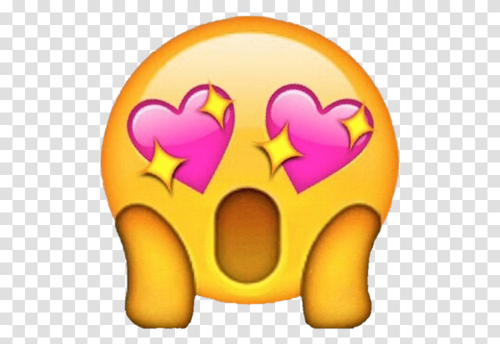 Love Emoji Backgrounds Ily Love Emoji Backgrounds Pink Heart Eyes Emoji, Plush, Toy Transparent Png