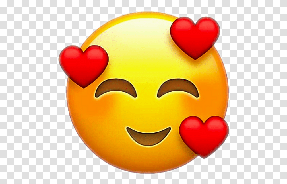 Love Emoji Emojis Yellow Heart Amarillo Corazon Love Emoji, Mask Transparent Png