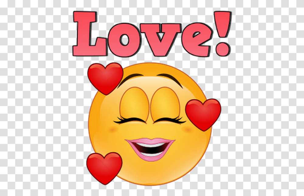 Love Emoji, Food, Heart, Pac Man, Angry Birds Transparent Png