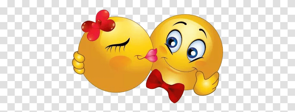 Love Emoji Happy New Year 2019 Kiss, Egg, Food, Balloon, Graphics Transparent Png