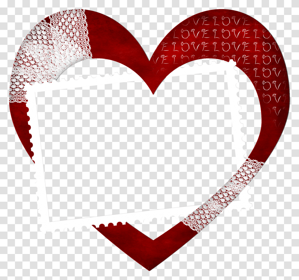 Love Frames Hd, Heart, Rug Transparent Png