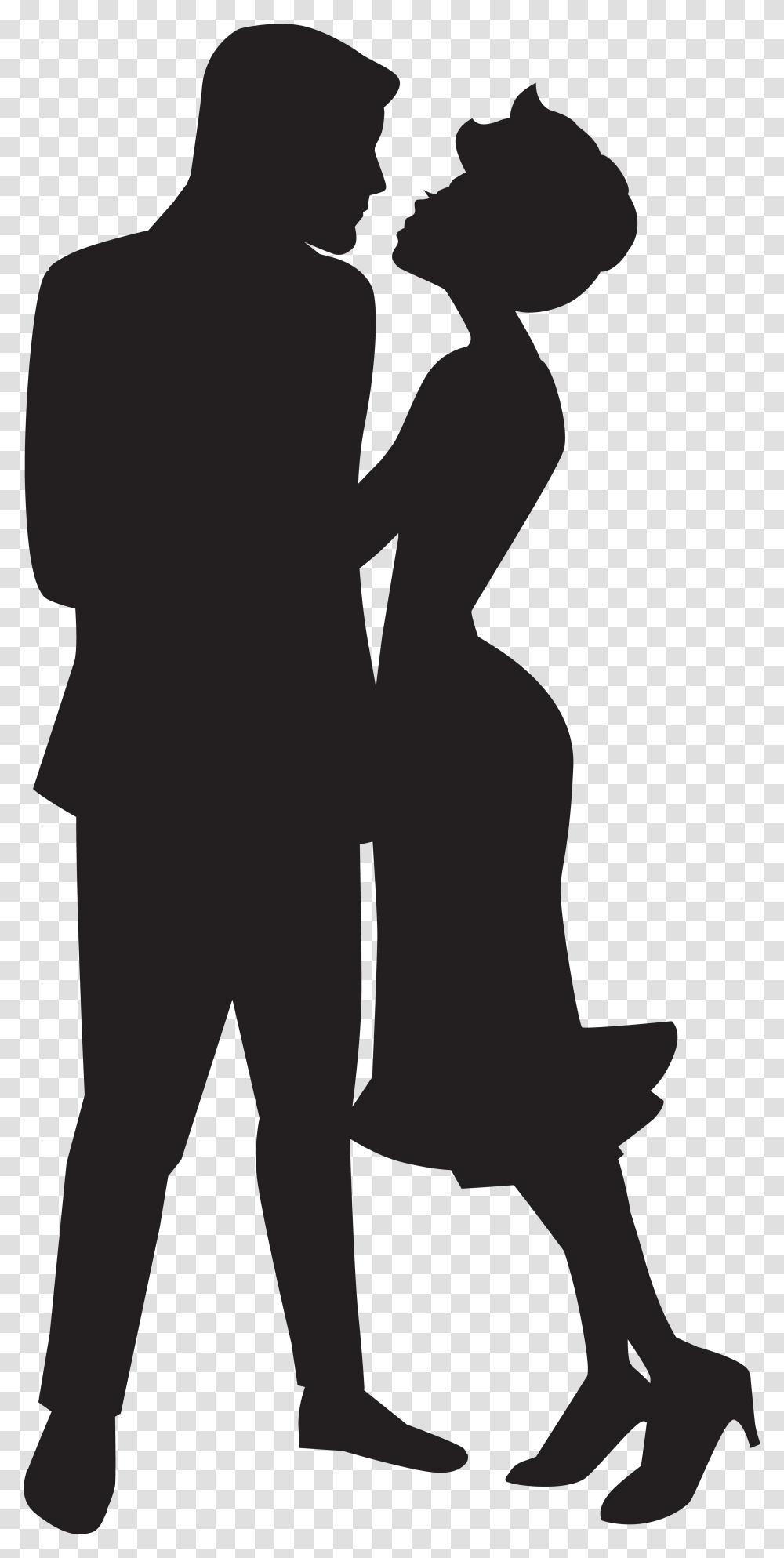 Love Free Images Silhouette Couple In Love, Person, Human, Kneeling, Photography Transparent Png