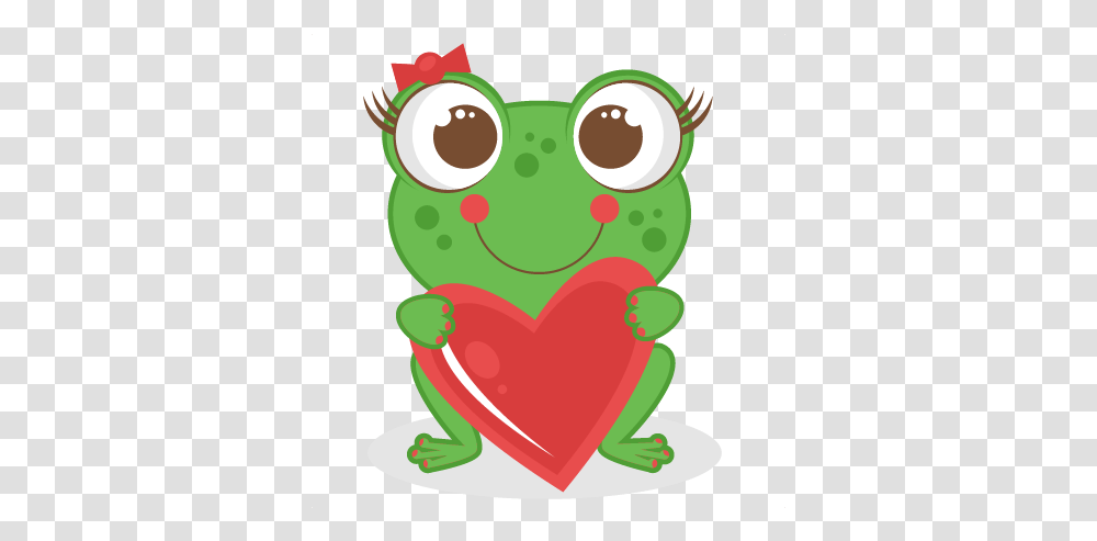Love Frog Scrapbook Titles Svg Cutting Files Cut Valentine Frog Clipart, Green, Birthday Cake, Dessert, Food Transparent Png