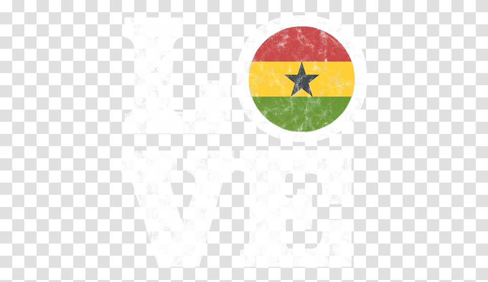 Love Ghana Baby Onesie Ghana Flag, Symbol, Number, Text, Star Symbol Transparent Png