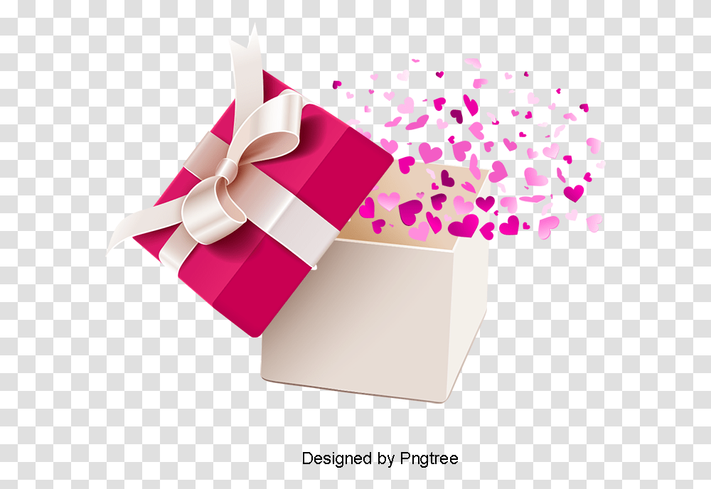 Love Gift Box, Paper Transparent Png