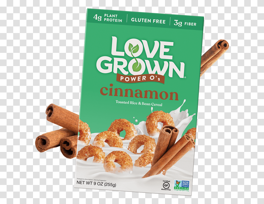 Love Grown Home Love Grown Love Grown Original Power Cereal, Bread, Food, Bagel, Cracker Transparent Png