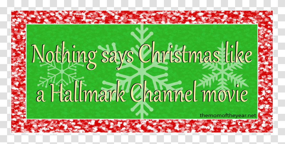 Love Hallmark Christmas Movies, Tablecloth, Home Decor, People Transparent Png