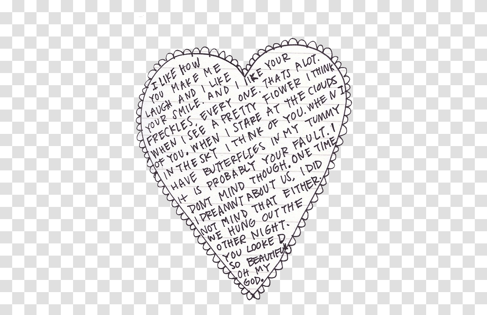 Love Heart And Quote Image Heart, Word, Handwriting, Label Transparent Png