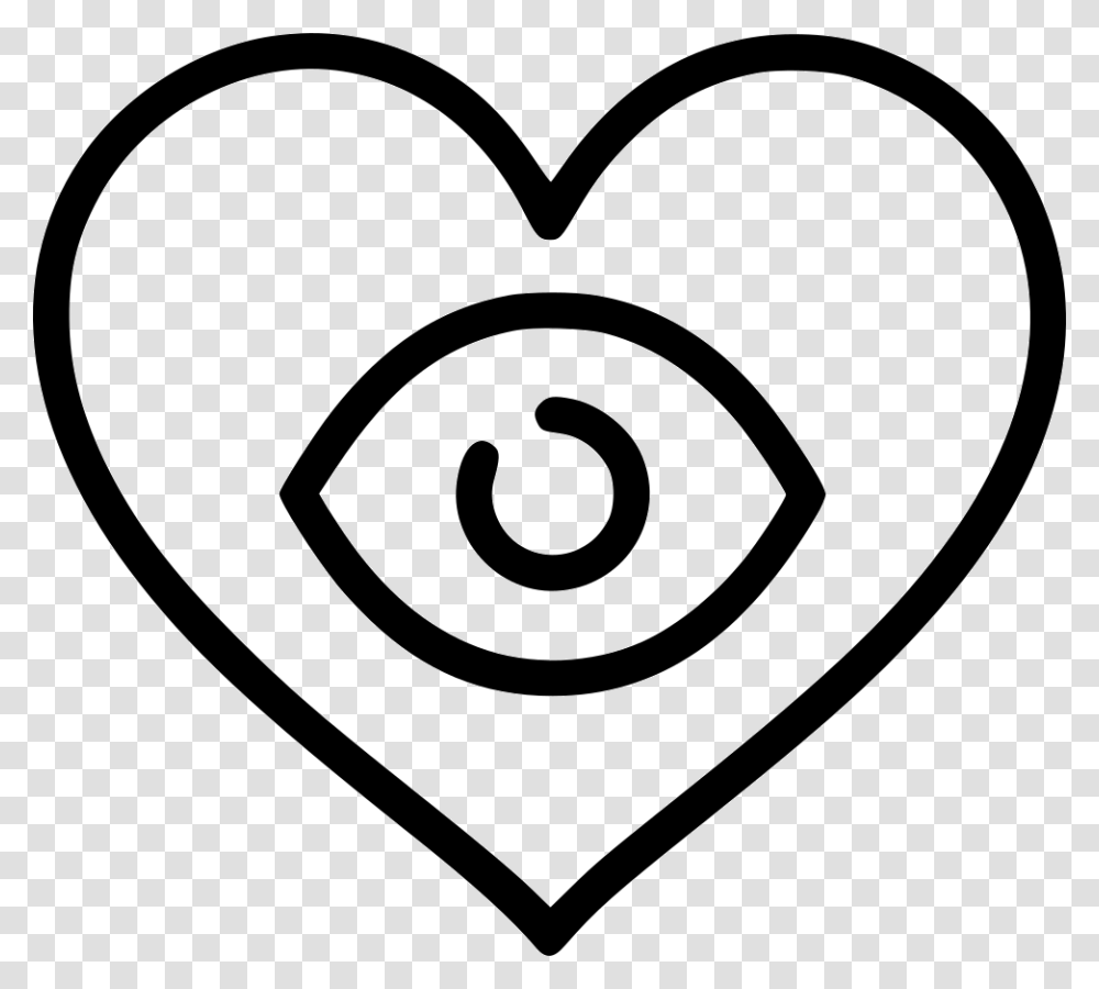 Love Heart Appearance Eyes Loving Emblem, Plectrum, Label, Pillow Transparent Png