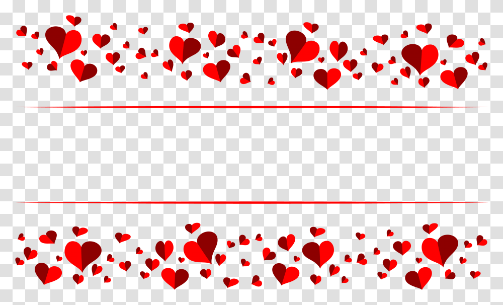 Love Heart Banner Download Love Frame Banner, Paper, Confetti, Petal, Flower Transparent Png