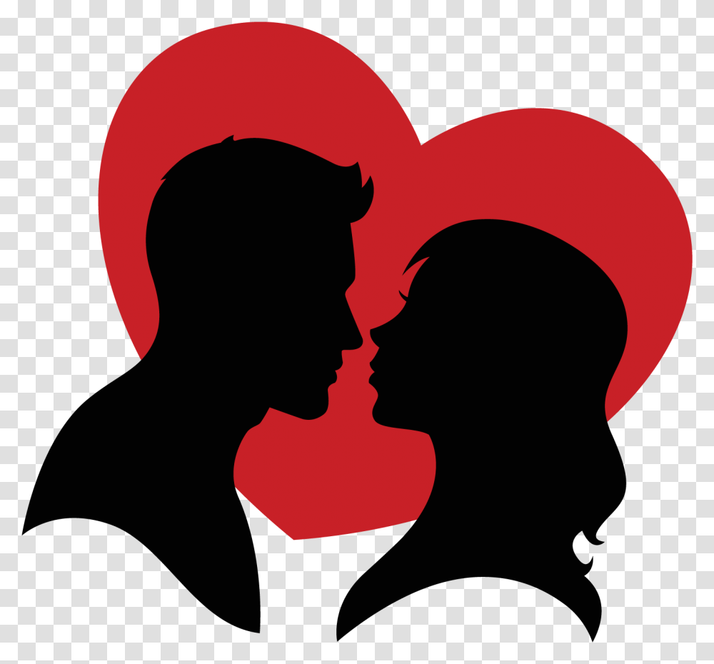 Love Heart Clip Art Couple Clipart, Person, Human, Mustache, Text Transparent Png