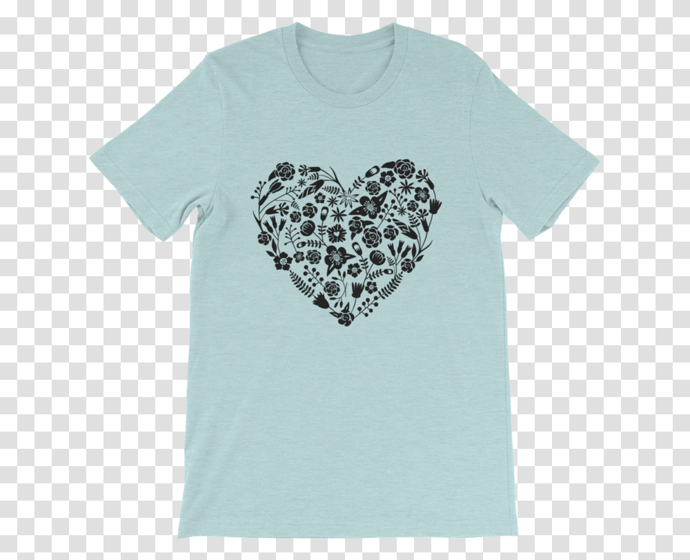 Love Heart Floral Papel Picado Jersey Point Your Fucking Toes T Shirt, Clothing, Apparel, Sleeve, T-Shirt Transparent Png