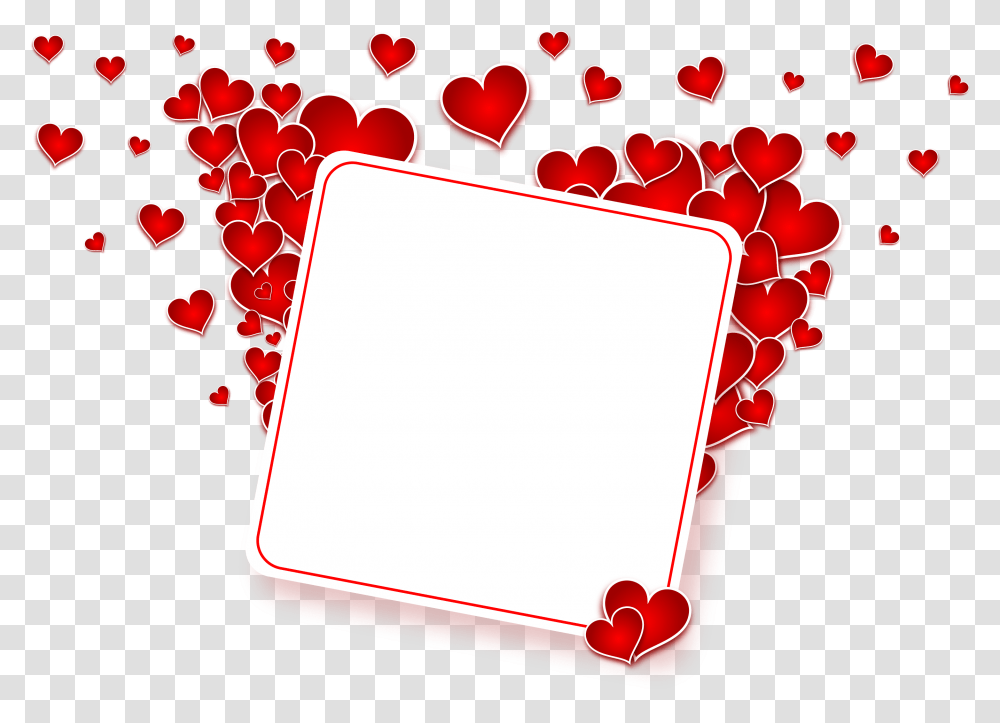 Love Heart Frame Image Love Photo Frame, White Board, Text, Label, Alphabet Transparent Png