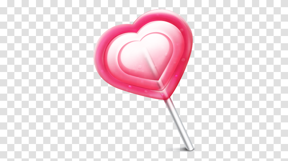 Love Heart Lolly Icon Valentines Day Iconset Miniartx Love Heart Candy, Lollipop, Food, Sweets, Confectionery Transparent Png