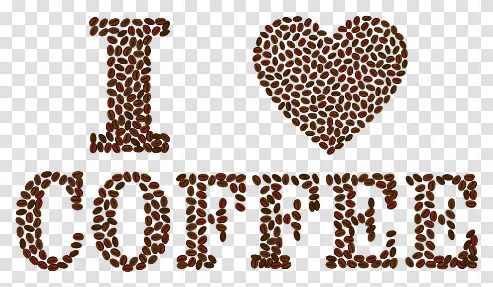 Love Heart Romance Passion Valentine Coffee Bean Clip Art Heart Coffee, Alphabet, Rug, Food Transparent Png