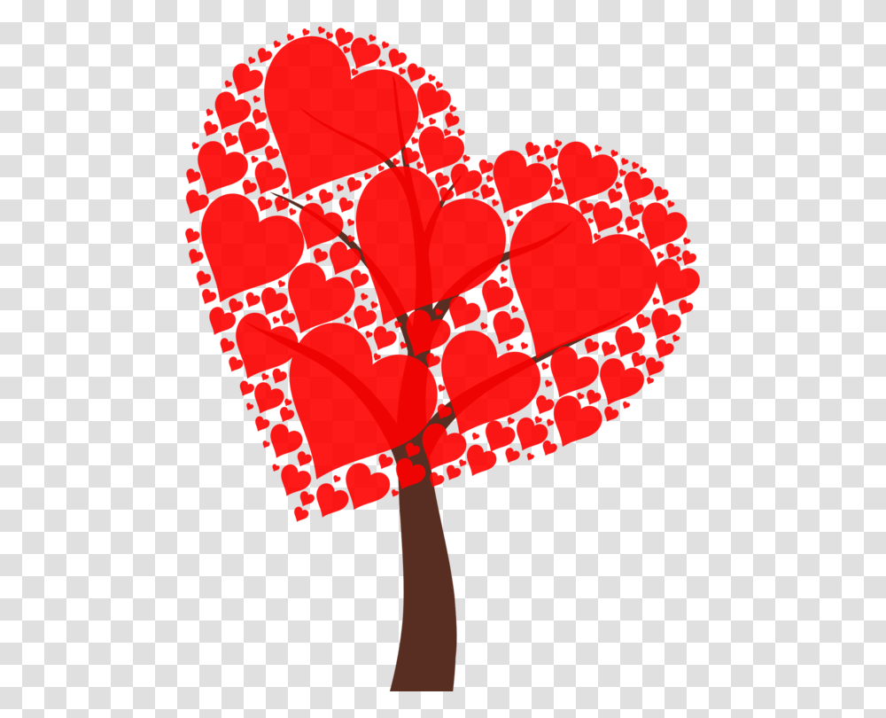 Love Heart Tree Valentines Day Organ, Plant, Hand, Flower, Blossom Transparent Png