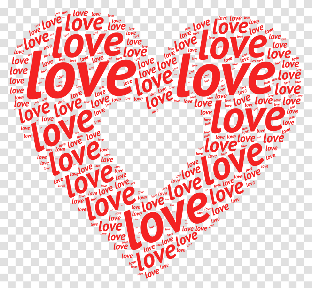 Love Heart Vector, Number, Alphabet Transparent Png