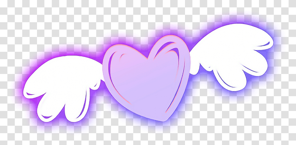 Love Heart Wings Light Cute Lightpainting Luminous Heart, Goggles, Accessories, Accessory Transparent Png