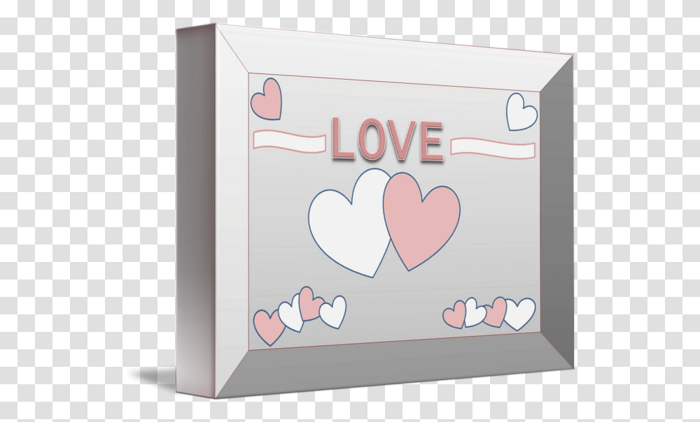 Love Hearts By Art April White Heart Background, Text, Envelope, Mail, Greeting Card Transparent Png