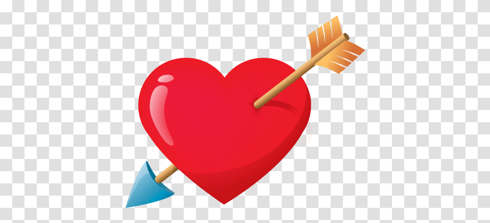 Love Icon And Breakup Iconset Kevin Thompson Heart With Arrow Sticker Transparent Png
