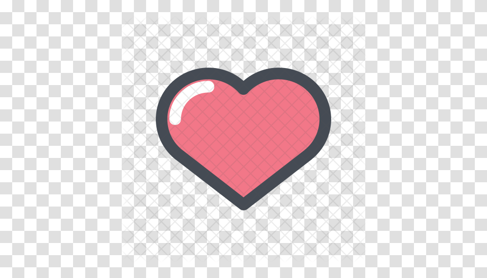 Love Icon, Heart, Cushion Transparent Png