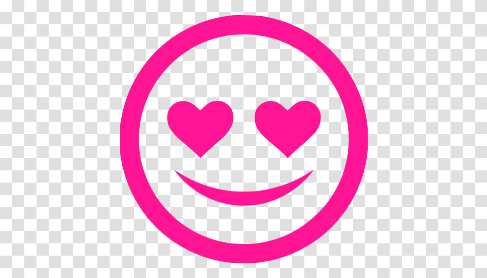 Love Icon Pink Love Icon, Heart, Rug, Face, Symbol Transparent Png