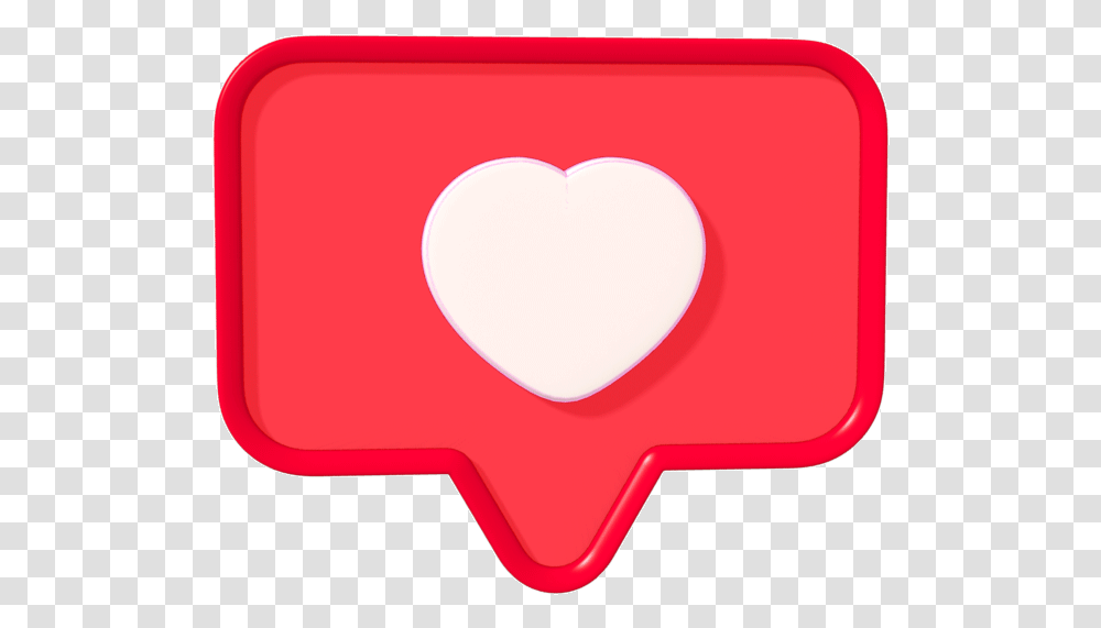 Love Instagram Gif, Heart, Cushion, Pillow Transparent Png
