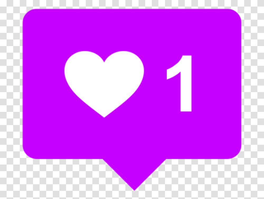 Love Instagram React Heart Blue Instagram React, Number Transparent Png
