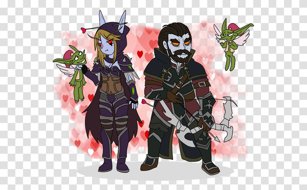 Love Is In The Air Nathanos Sylvanas Fanfic, Person, People Transparent Png