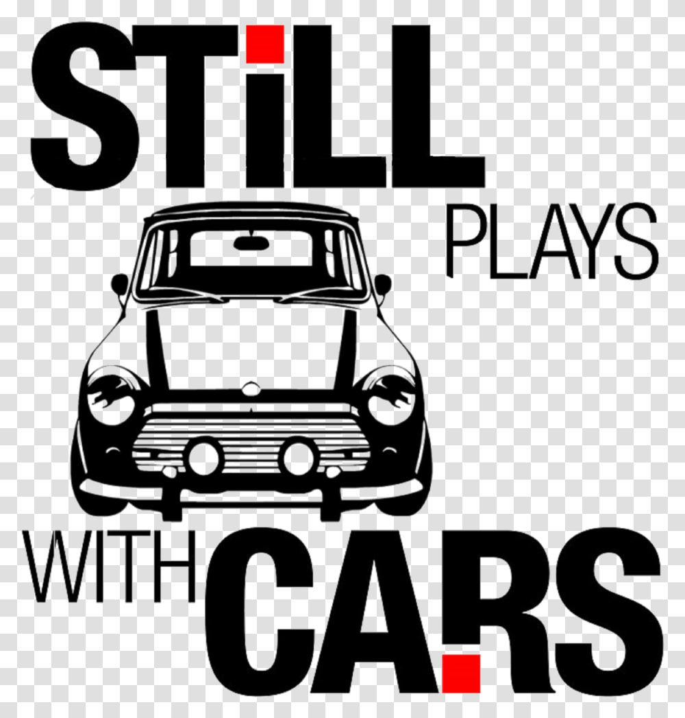 Love It Still Plays With Cars Redbubble Vintage Car Wall Stickers, Machine, Engine, Motor, Vehicle Transparent Png
