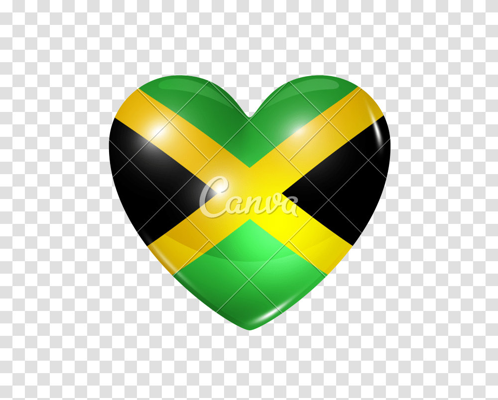Love Jamaica Heart Flag Icon, Balloon, Number Transparent Png