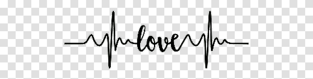 Love Kawaii Banner Amor Love Pulse, Handwriting, Label, Calligraphy Transparent Png