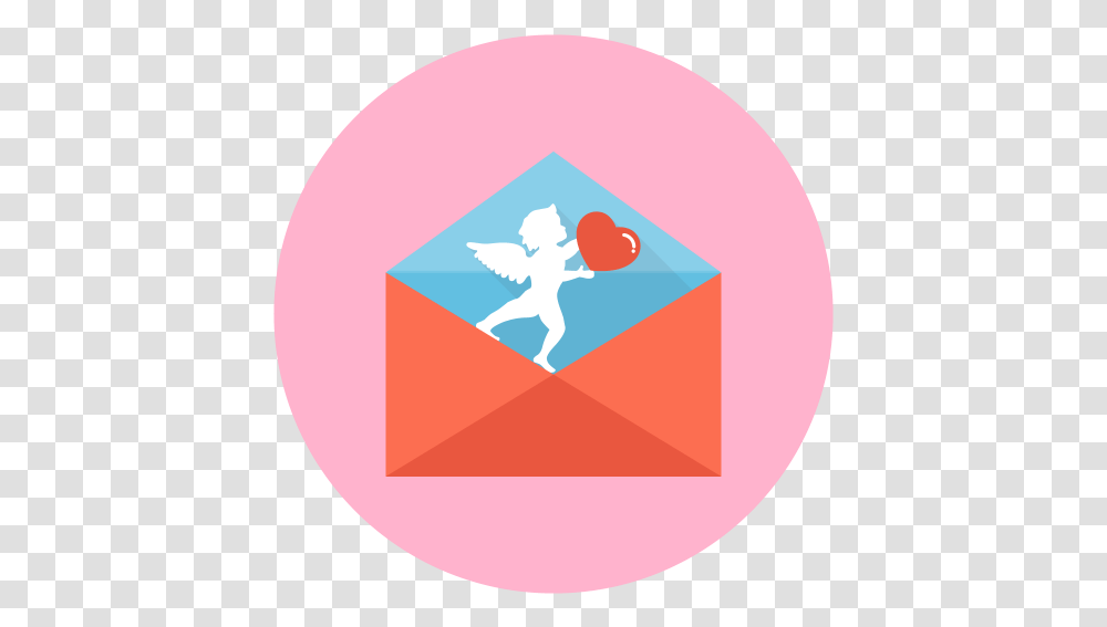 Love Letter Cupid Heart Free Icon Of Language, Face, Sphere Transparent Png
