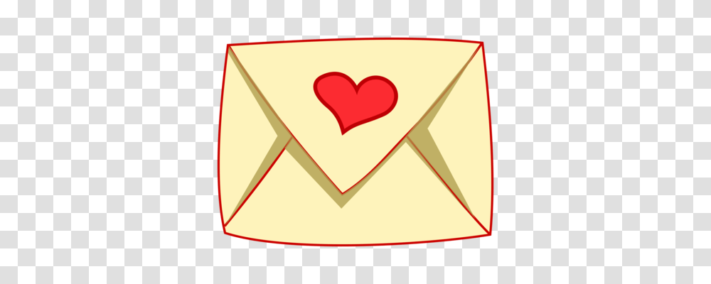 Love Letter Heart Email Valentines Day, Envelope, Airmail Transparent Png
