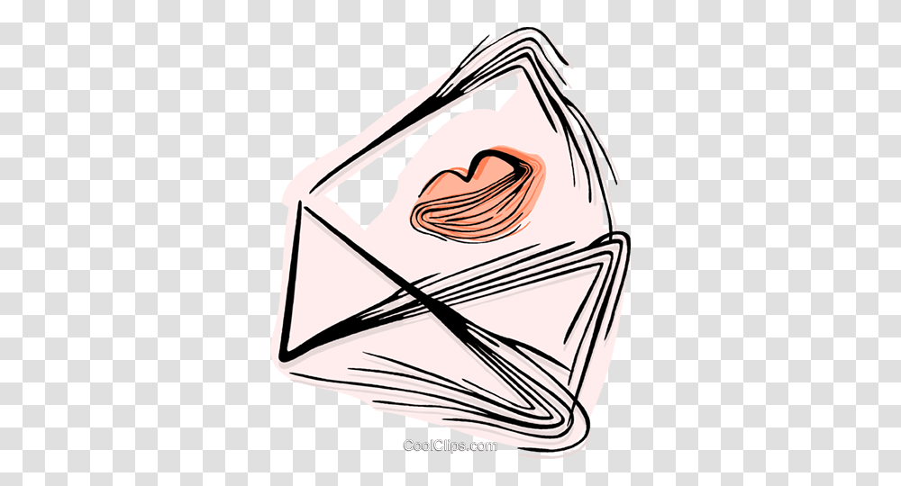 Love Letter Royalty Free Vector Clip Art Illustration, Mixer, Appliance, Paper, Kite Transparent Png