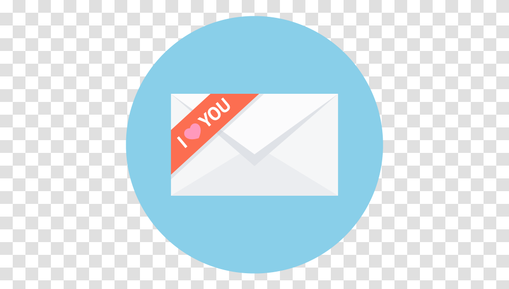 Love Letter You Valentines Day Free Icon Of Vertical, Envelope, Mail, Airmail Transparent Png