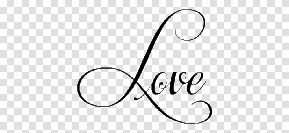 Love Lettering Word Cursive, Handwriting, Calligraphy, Label Transparent Png