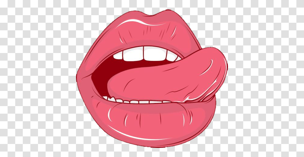 Love Lips Lick Kiss Lips Lick Cartoon Lips Licking Background, Helmet, Clothing, Apparel, Mouth Transparent Png