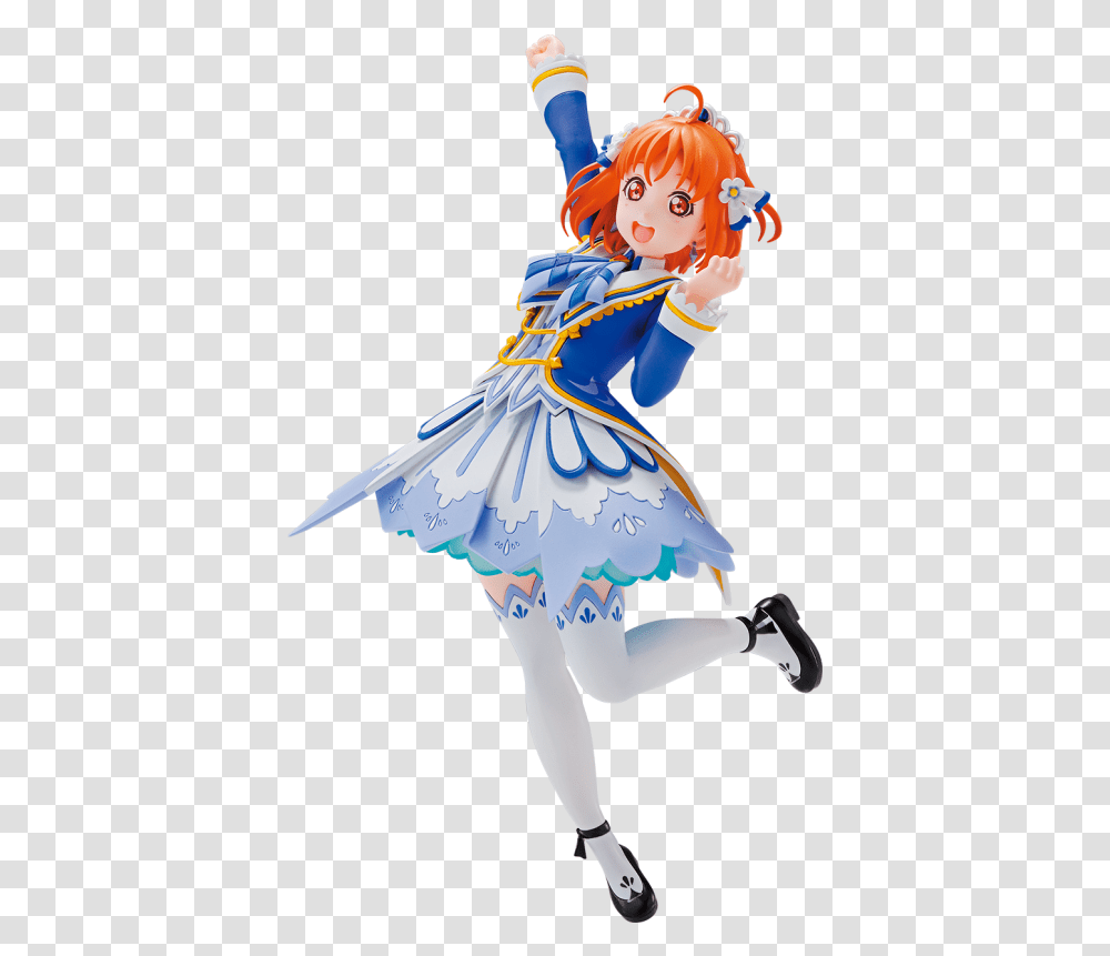 Love Live Chika Figure, Person, Costume, Performer, Dance Transparent Png