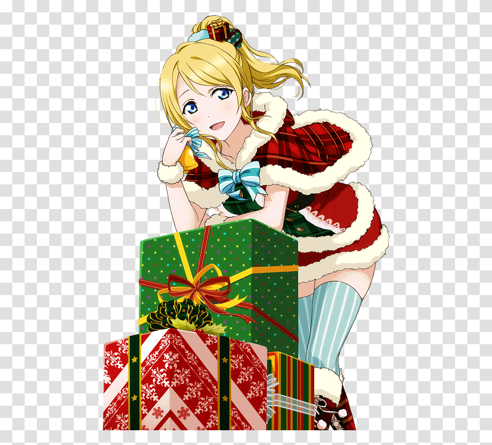 Love Live Christmas Urs, Gift, Person, Human, Book Transparent Png