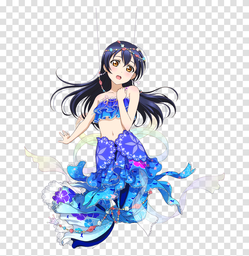 Love Live Cosplay Mermaid, Graphics, Art, Person, Book Transparent Png