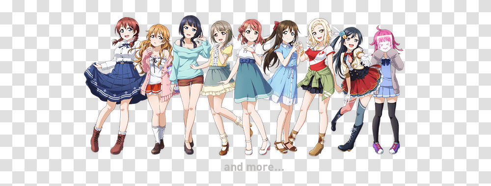 Love Live Franchise Reveals New School Idols For Perfect Love Live Perfect Dream Project, Person, Human, Manga, Comics Transparent Png