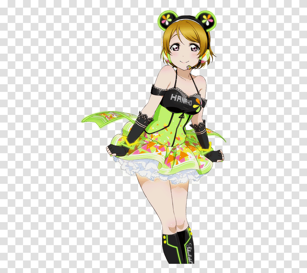 Love Live Hanayo Cyber, Costume, Person, Dance Transparent Png