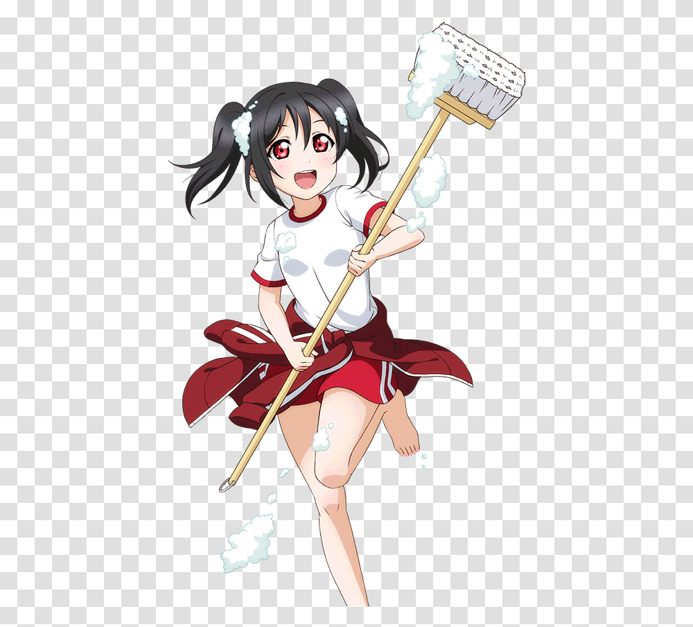 Love Live Nico Background, Person, Human, Costume, Weapon Transparent Png