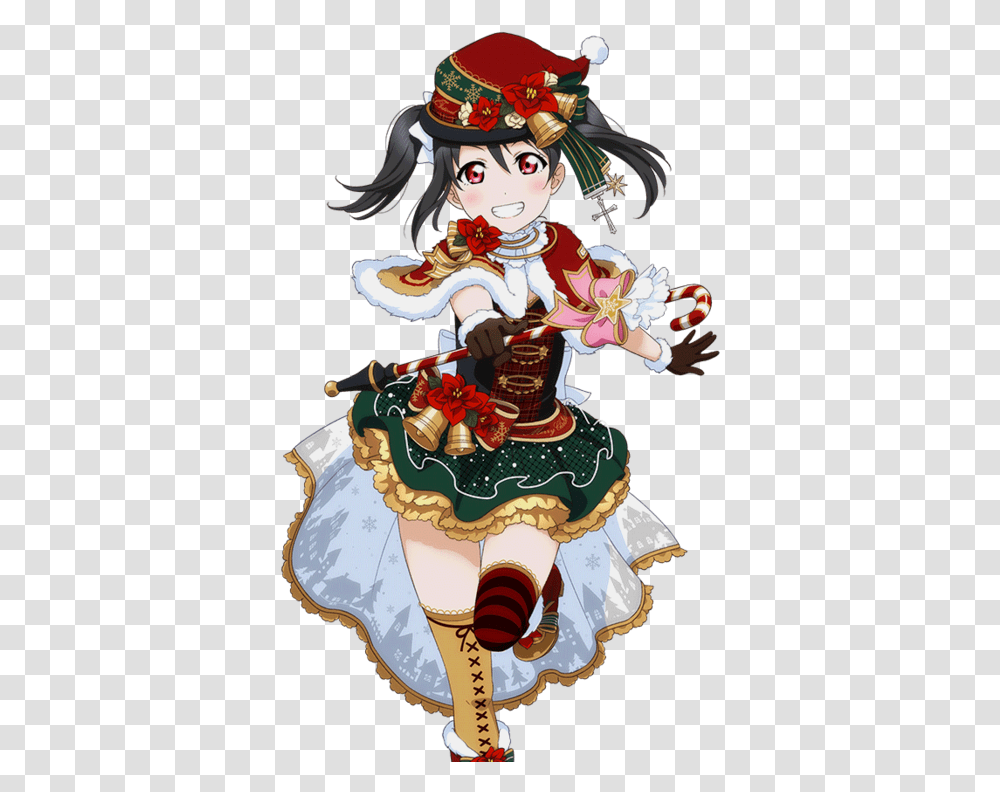Love Live Nico Christmas, Person, Performer, Book Transparent Png