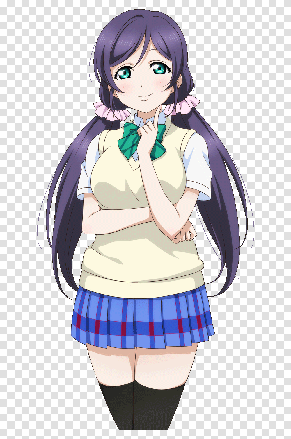 Love Live Nozomi, Skirt, Apparel, Manga Transparent Png