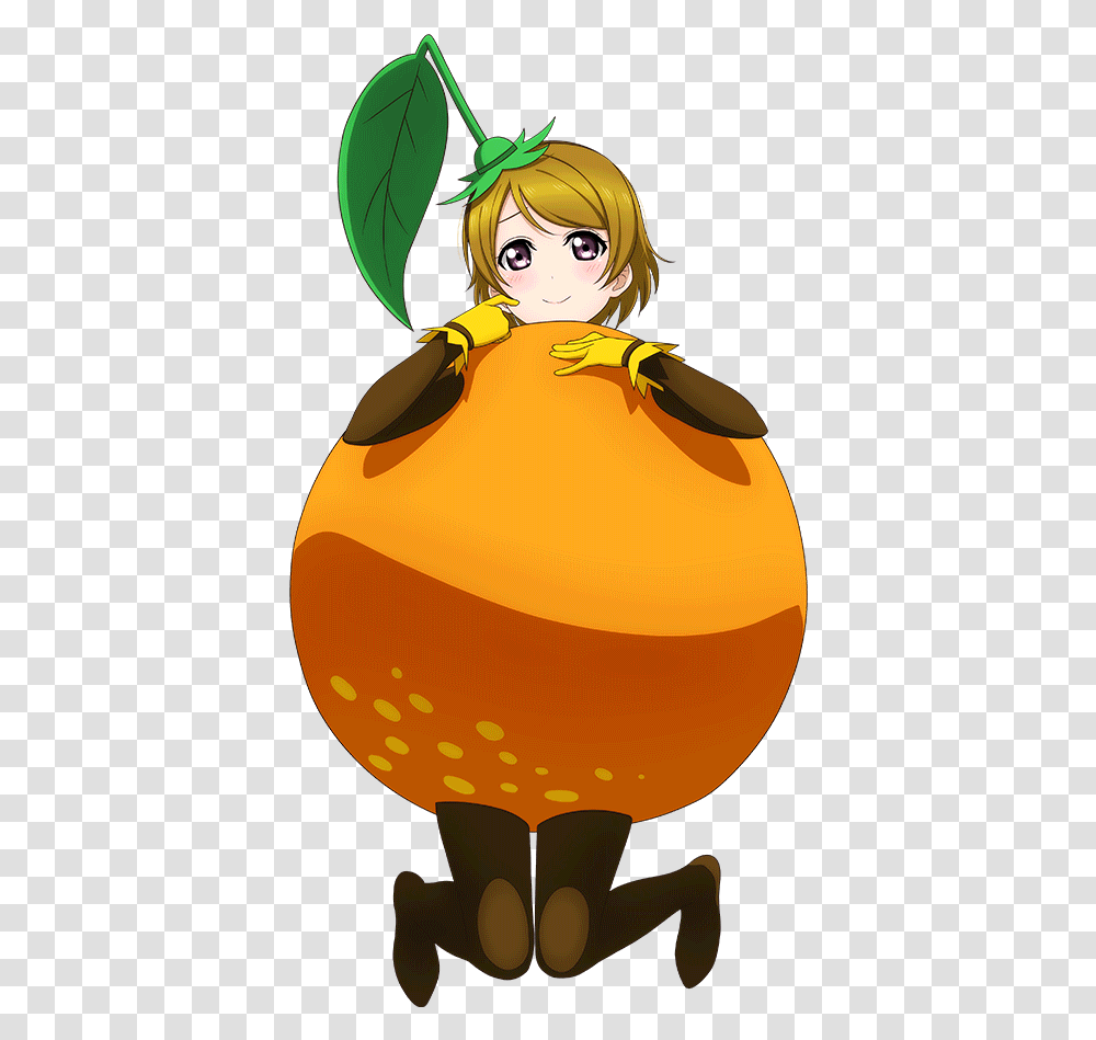 Love Live Orange Hanayo, Plant, Food, Fruit, Pumpkin Transparent Png