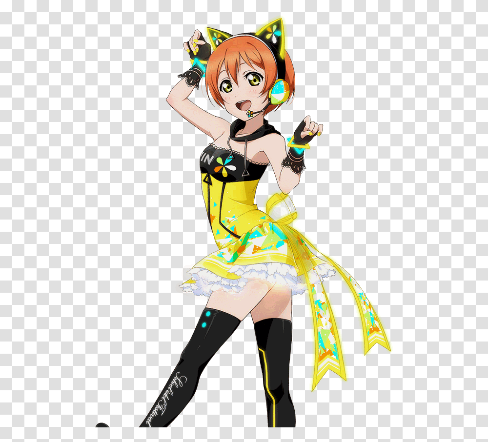 Love Live Rin Cat, Dance Pose, Leisure Activities, Person, Costume Transparent Png