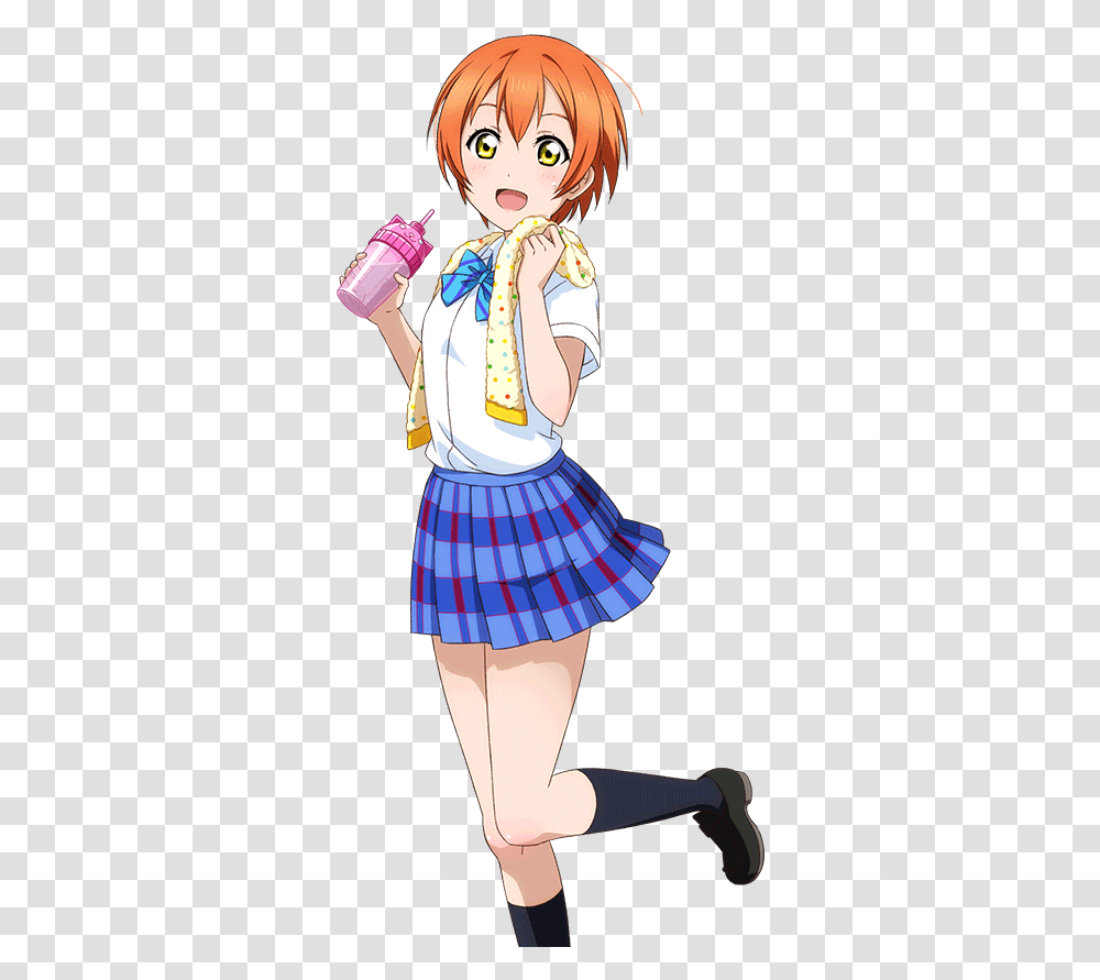 Love Live Rin Render, Skirt, Costume, Person Transparent Png